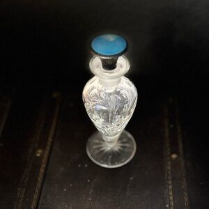 20th century crystal French Crystal perfume Bottle